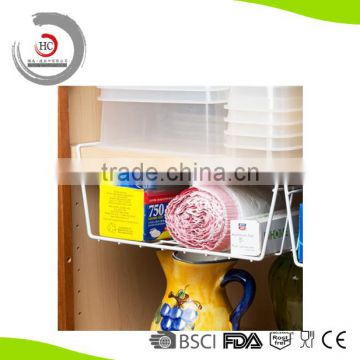 Multifunction iron flooding plastic wardrobe basket