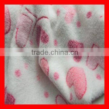 Polyester Printed Coral Fleece photo-5