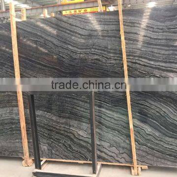 New Ancient Wood Marble Black Wood Marble Wood Look Marble Floor Tile photo-5