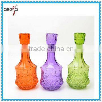 cheap beautiful spray color patterned modern wine decanter