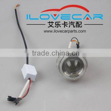 Wholesale Price Motorcycle Headlight Kit, LED Projector Lens With Cloorful Angel Eyes photo-2