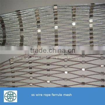 Stainless Steel Wire Rope Ferrule Mesh for Animal Fencing photo-5