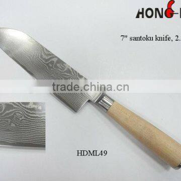 Japanese santoku knife