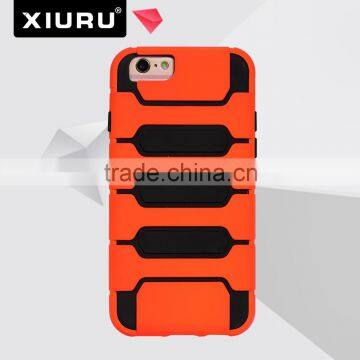 2 in 1 PC TPU Case hydrid combo mobile phone case for iphone 6