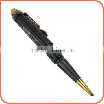 LUCKYSUN 0.5mm Refill Tactical hotel Pen Aviation Aluminum Anti-skid pen free sample for Self Defense