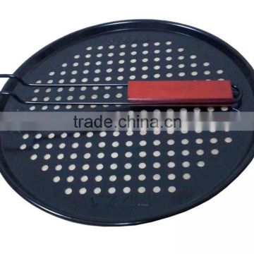 pizza pan with handle