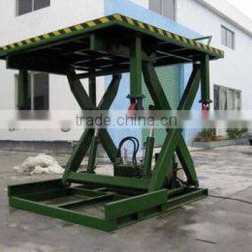 hydraulic lifter platform for car lifting or cargo lifting stationary