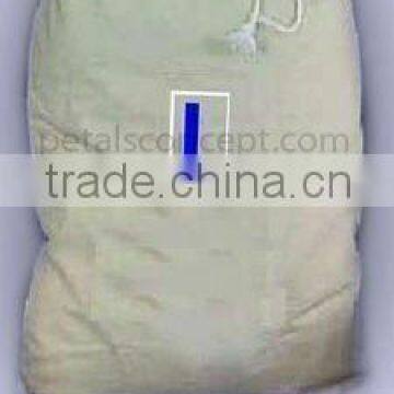 Reusable laundry drawstring bag