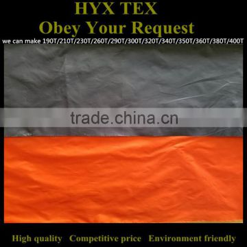 30D/72F 350T waterproof soft shell fabric polyester taffeta