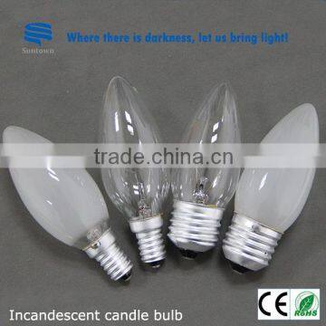 china factory price c35 candle 25w 40w 60w