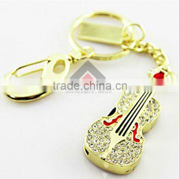 2GB 4GB 8GB Wedding Gift Jewelry Guitar Shape USB Pen Drive photo-6