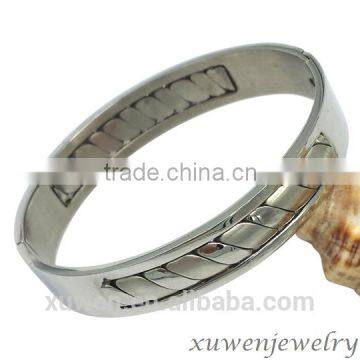 wholesale high polish stainless steel 3 inch bangle bracelets