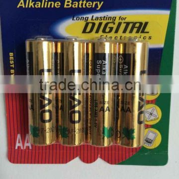 1.5v aaa am4 lr03 alkaline battery