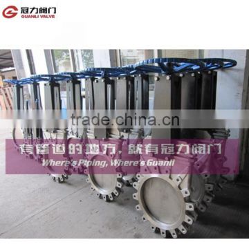 CF8M Lug non-rising stem knife gate valve