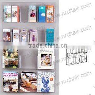 Magazine and Brochure Holder for Counter Top Displays