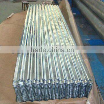 Corrugated galvanized steel sheet