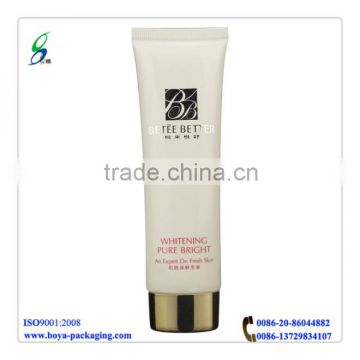 Flat flexible cosmetic tube,Plastic cosmetic tube