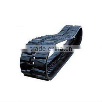 High quality material long life excavator rubber track