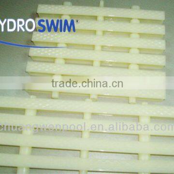 Durable high quality pool gratings/gutter gratings