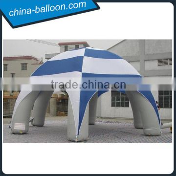 Large inflatable colorfuli Inflatable spider dome with strong 6 legs frame