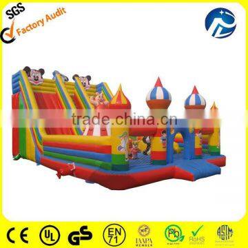 giagnt inflatable outdoor slide