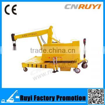 Foldable shop crane