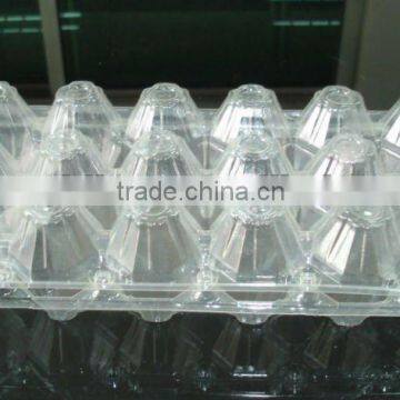 Custom PET PVC 4/6/8/12 /15/18/20/30 holes egg tray