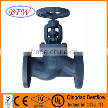 cast iron flanged globe valves