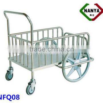 High quality hospital stainless steel trolley for surgical dressing things