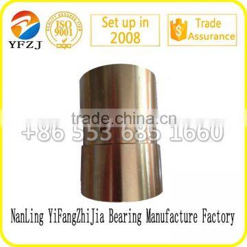 customized OEM high quality of brass bush/flanged brass bush /brass bush