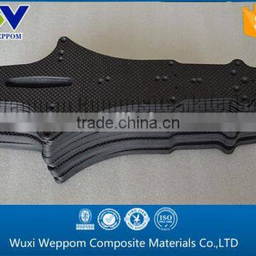 Wesin Carbon Fiber Maching Parts 3*500*500 Carbon Fiber Sheet photo-5