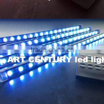 Car Auto LED Interior Decoration lighting 4*9 LEDs 5050 chip 12V Decorative Atmosphere Lamp Charge RGB LED footwell interior led