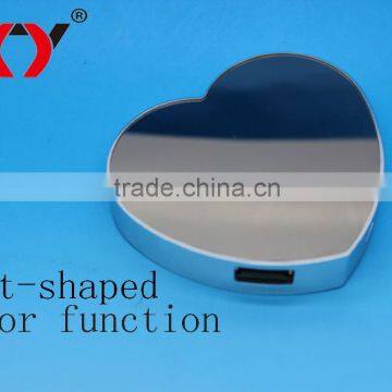 3500mAh heart-shaped power bank gift power bank for boy/girl friend