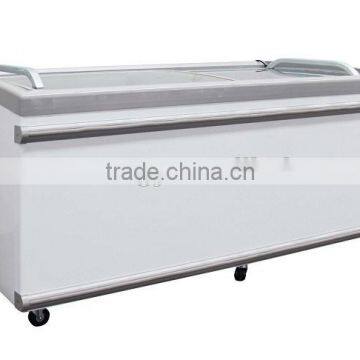 island display freezer