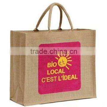 advertising jute bag jute shopping bag jute bags wholesale