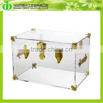 DDC-C017 ISO9001 Chinese Factory Wholesale SGS Test Clear Storage Trunk for Display