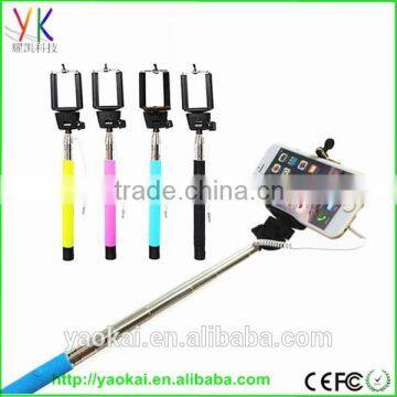 2015 hot sale!!new model telescopic baton selfie stick character