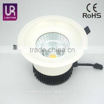 Factory Wholesale 5 Inch 14w Dimmable Round Shape White Cob Led Downlight With 2 Years Warranty photo-3