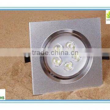 New fashionable 5w 12v led ceiling lights fixtures with 2 years warranty