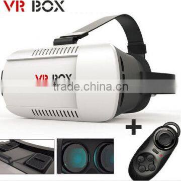 VR BOX Virtual Reality Oculus rift 3D Glasses Phone+Bluetooth Controller GVR,VR box 3d video glasses