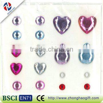 DIY Circular Shape Crystal Sticker Design photo-6