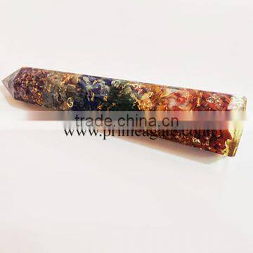 Orgonite Chakra Layer Obelisk : Wholesale Orgonite Healing Wands