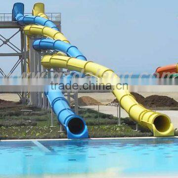 Twister fiberglass water slide for sale