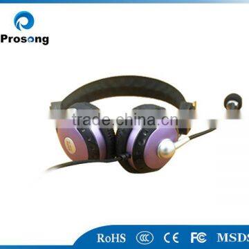 PS-T011MV shenzhen wired headset with mic