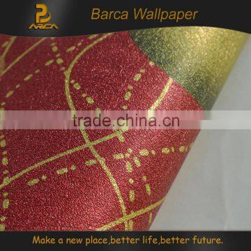 3D self adhesive waterproof foil wallpaper