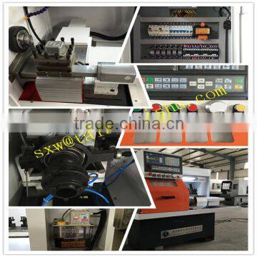 Automatic tool change CNC lathe for the convenience of the workpiece