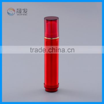 Cosmetic airless bottle for eye cream