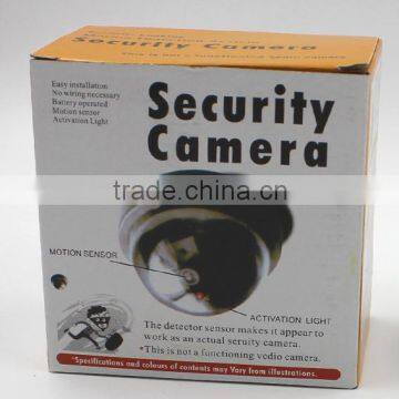 2016 Best Selling Excellent Deterrent 2pcs 1.5VAA Batteries Operated Blinking RED LED CCTV Dome Dummy Fake Seceurity Camera photo-6