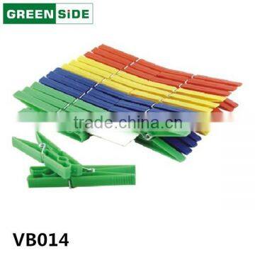 VB014 Wholesale Cheap Simple Colorful Plastic Clothes Peg