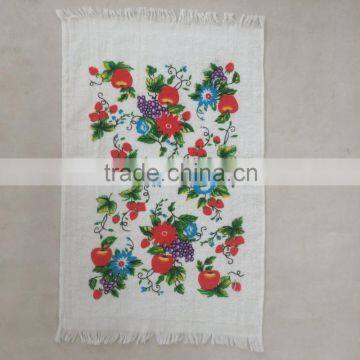 printed kitchen cotton velour tea towel stocks towel china supplier bulk buy from china